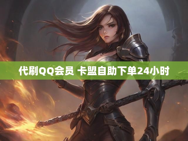 代刷QQ会员 卡盟自助下单24小时