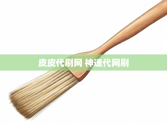 皮皮代刷网 神速代网刷