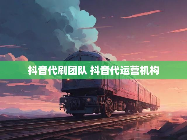 抖音代刷团队 抖音代运营机构